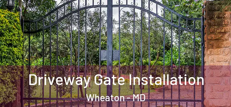 Driveway Gate Installation Wheaton - MD